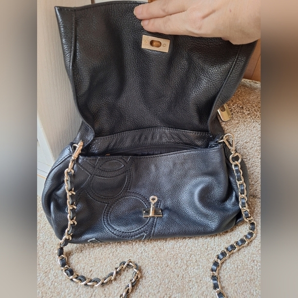 Purificacion Garcia Womens Shoulder/Crossbody Handbag Black - Picture 5 of 11